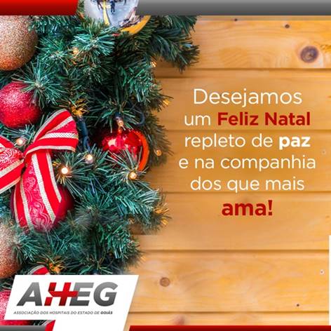 Mensagem de final de ano - Notícias - AHEG - Associação dos Hospitais do  Estado de Goiás